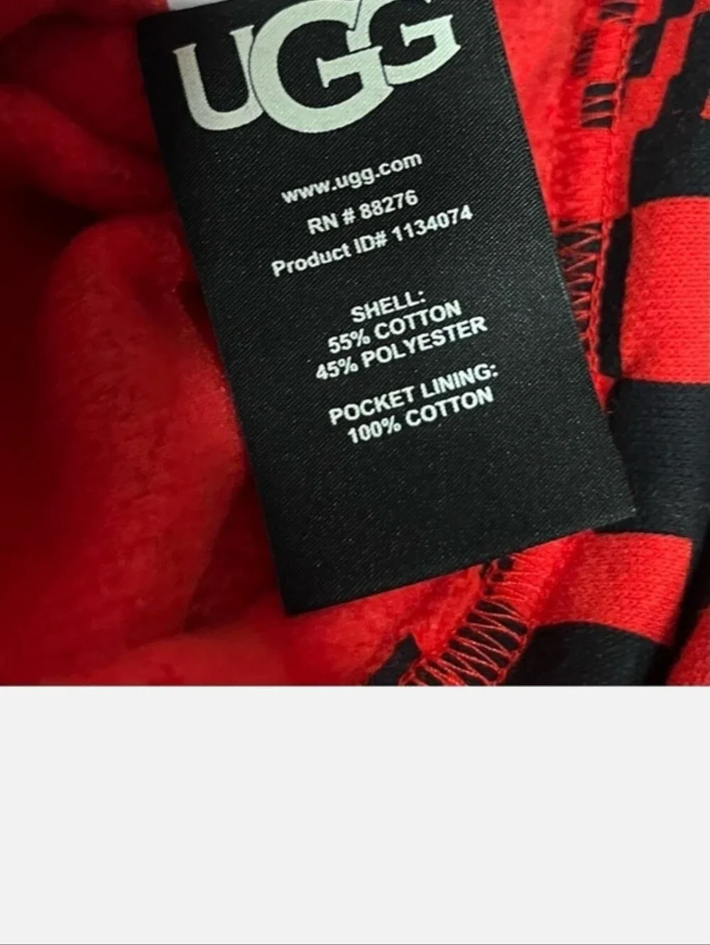 UGG bold checkerboard